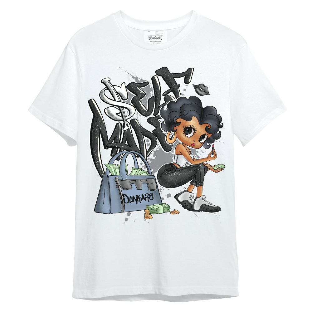 Shirt To Match Reverse Black White 6s - Self Made Melanin Shirt Outfit Unisex Shirt