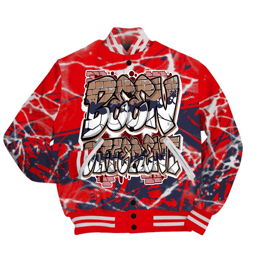 Varsity Jacket To Match Low OG Howard Bison 1s - To Different Profound Graphic Varsity Jacket Unisex