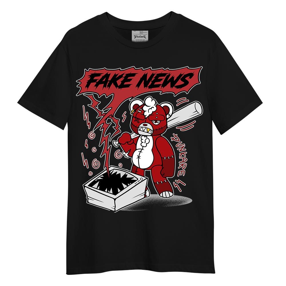 Shirt To Match Red Taxi 12s - False News Hugz Version 2 Shirt Unisex