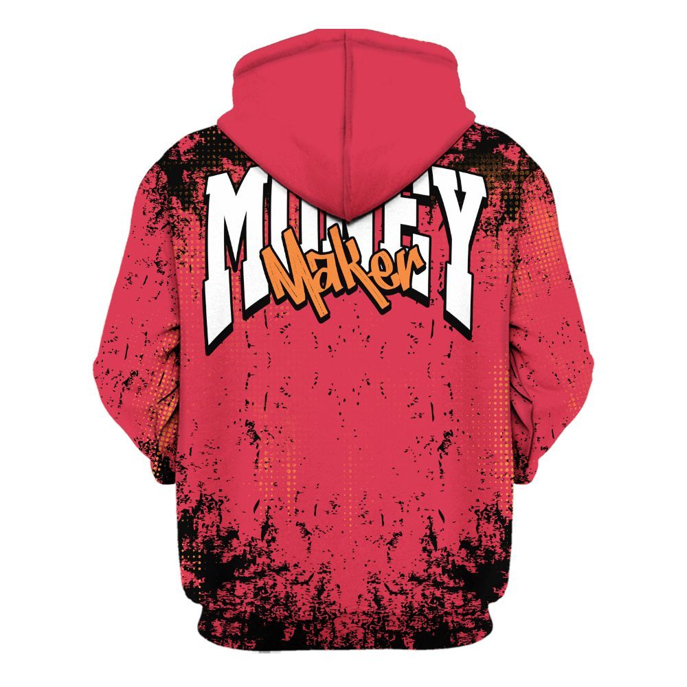 Hoodie To Match Air Max Portal Bright Ceramic - Move In Silence Money Street Retro All Over Print