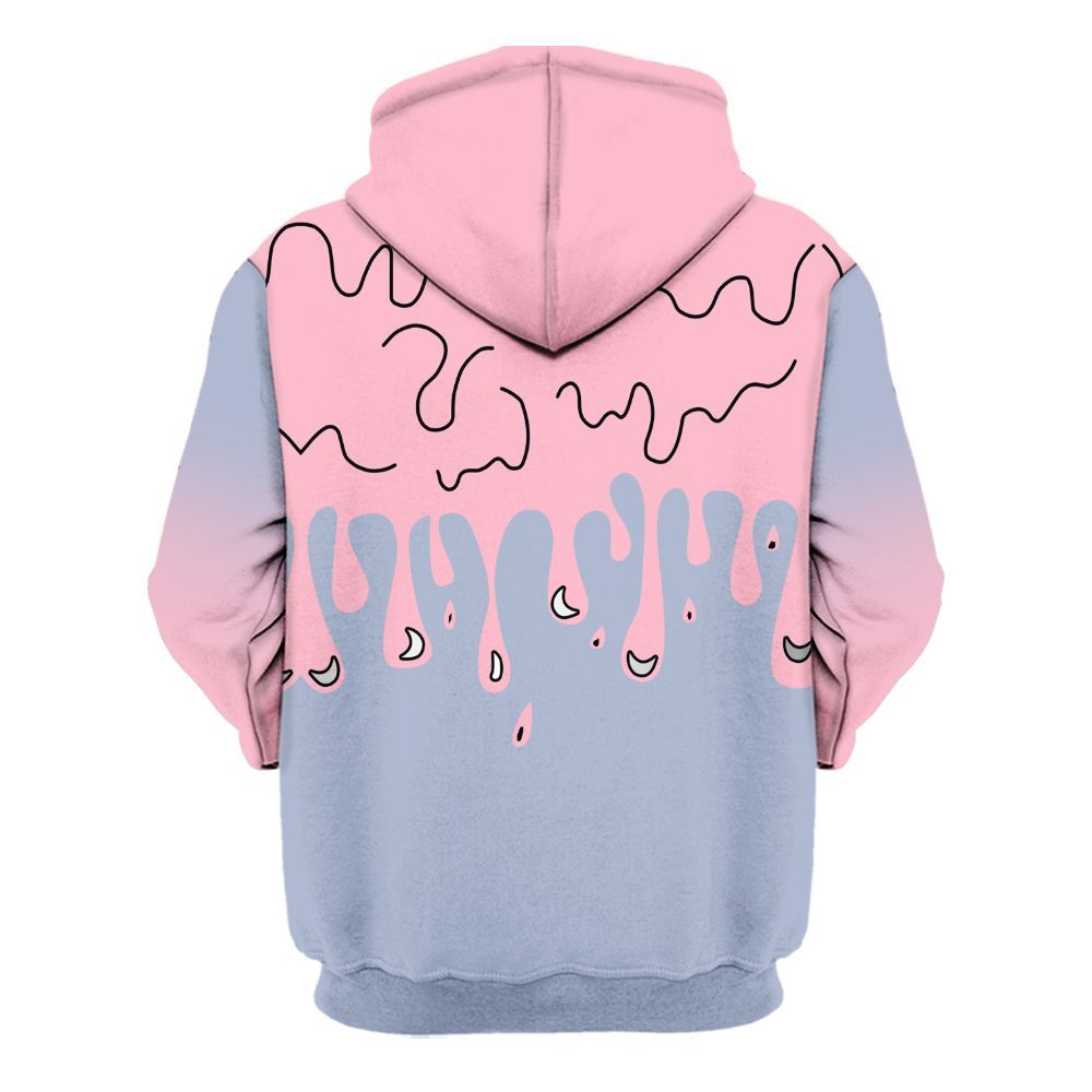 Hoodie To Match Retro 35th Anniversary 5s - Snake Trust No One Drip All Over Print