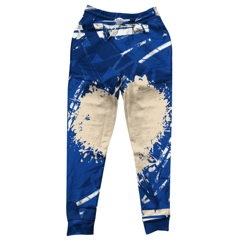 Sweatpant To Match Low Game Royal 1s - Nonobjective All Over Print