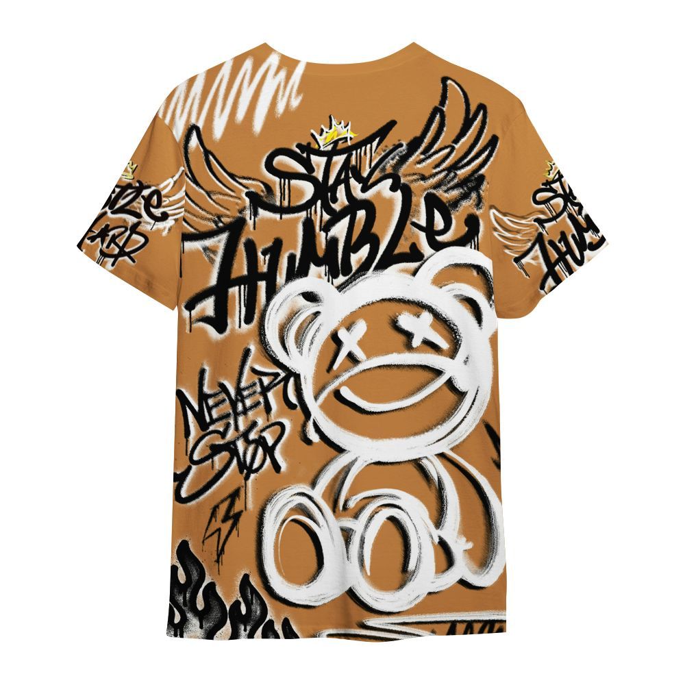 Shirt To Match Dunk Low Nature Wheat Suede - Humble Drip Streetwear Graffity All Over Print