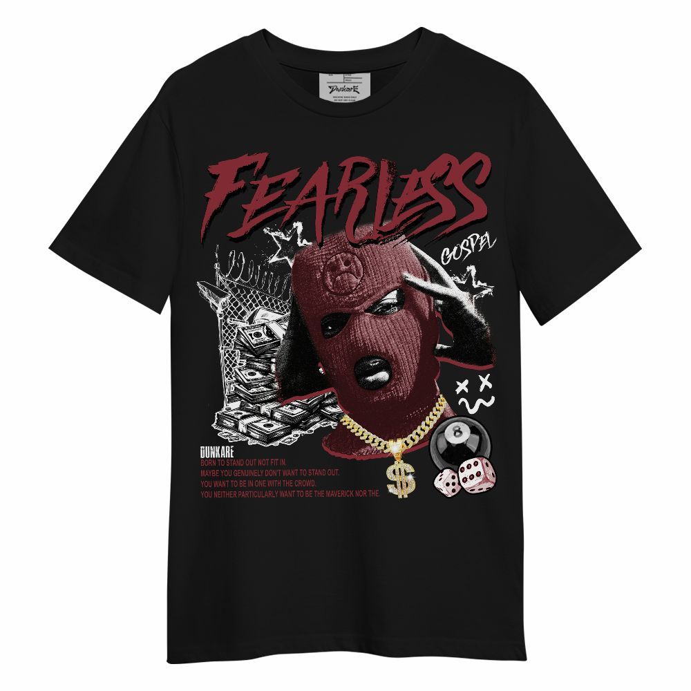 Shirt To Match Black Toe 14s - Fearless Gospel Streewear Money Unisex Shirt