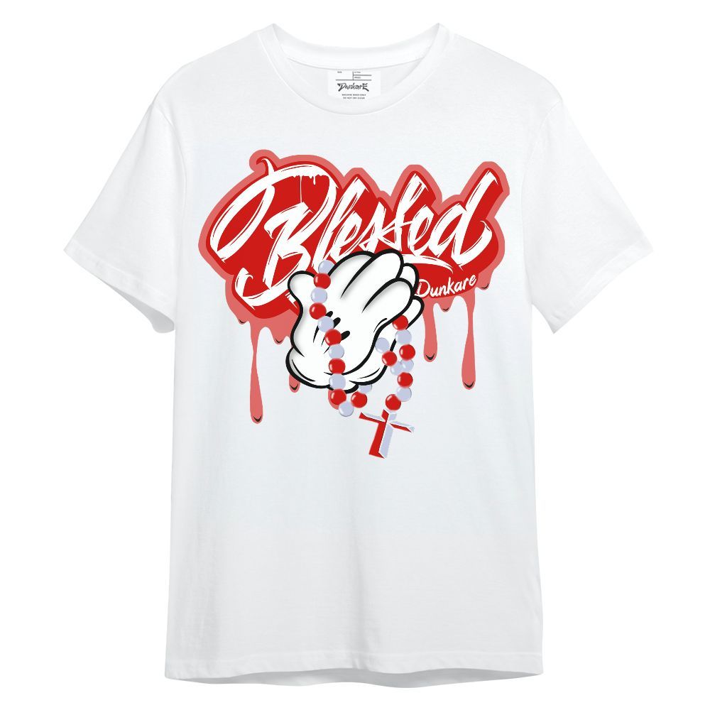 Shirt To Match Fire Red 6s - God Blessed Drip Unisex Shirt