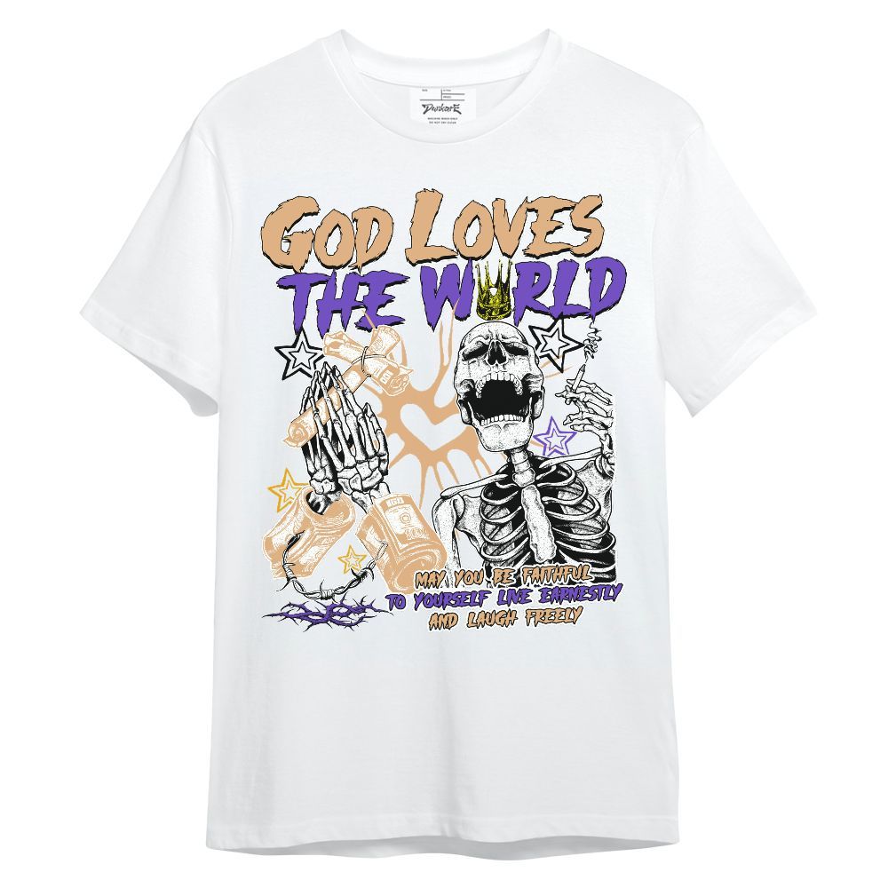 Shirt To Match SE Afrobeats 7s - God Loves The World Unisex Shirt