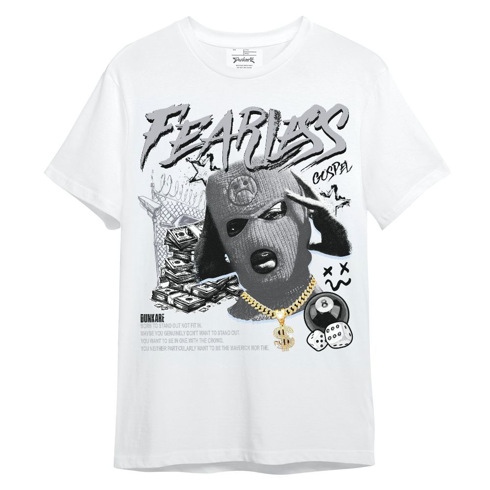 Shirt To Match Low Cement Grey 11s - Fearless Gospel Streetwear Money Unisex Shirt