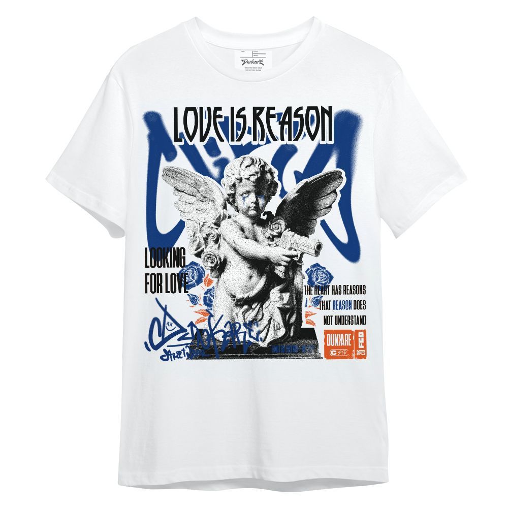 Shirt To Match Mid Knicks 1s - Love Is Reason Unisex Shirt