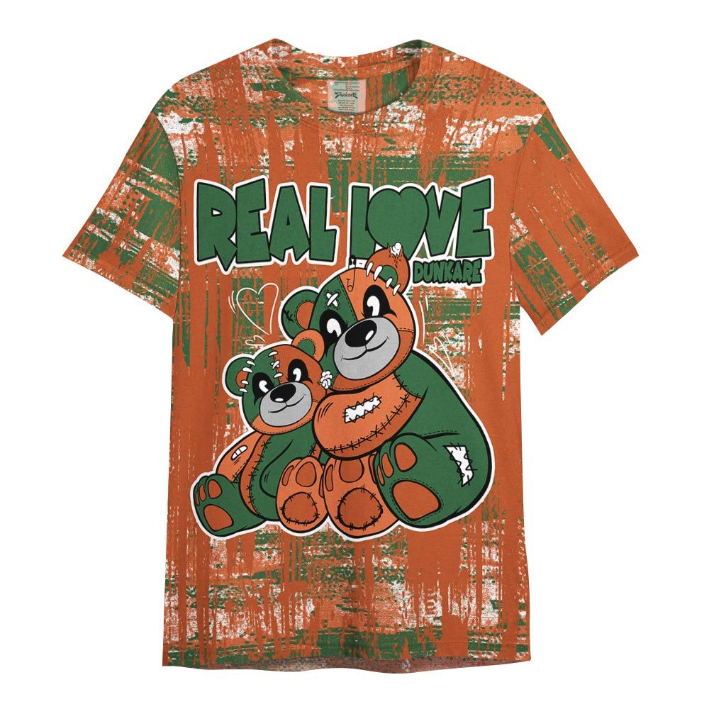 Shirt To Match Low Miami 5s - Sincere Fondness Bear Glitch Art Shirt Unisex