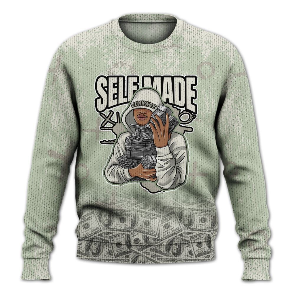 Knitted Sweater To Match Seafoam Sail 4s - Selfmade Unique Drip