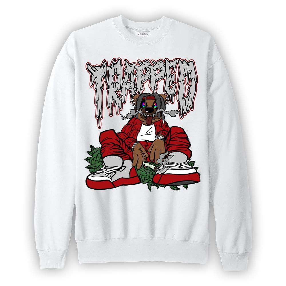 Sweatshirt To match Red Taxi 12s Sweatshirt - Imprisoned Bear Graphic