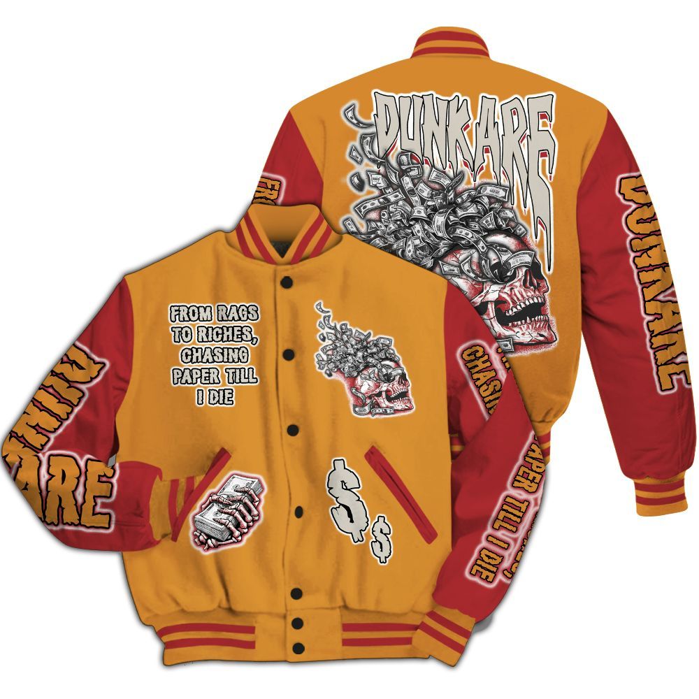 Varsity Jacket To Match Air Max Plus Sunset Swarovski - From Rags To Riches All Over Print