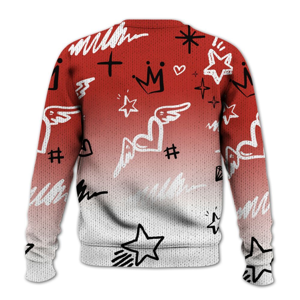 Knitted Sweater To Match Dunk Low St. Johns - Rise Shine Hustle Grind