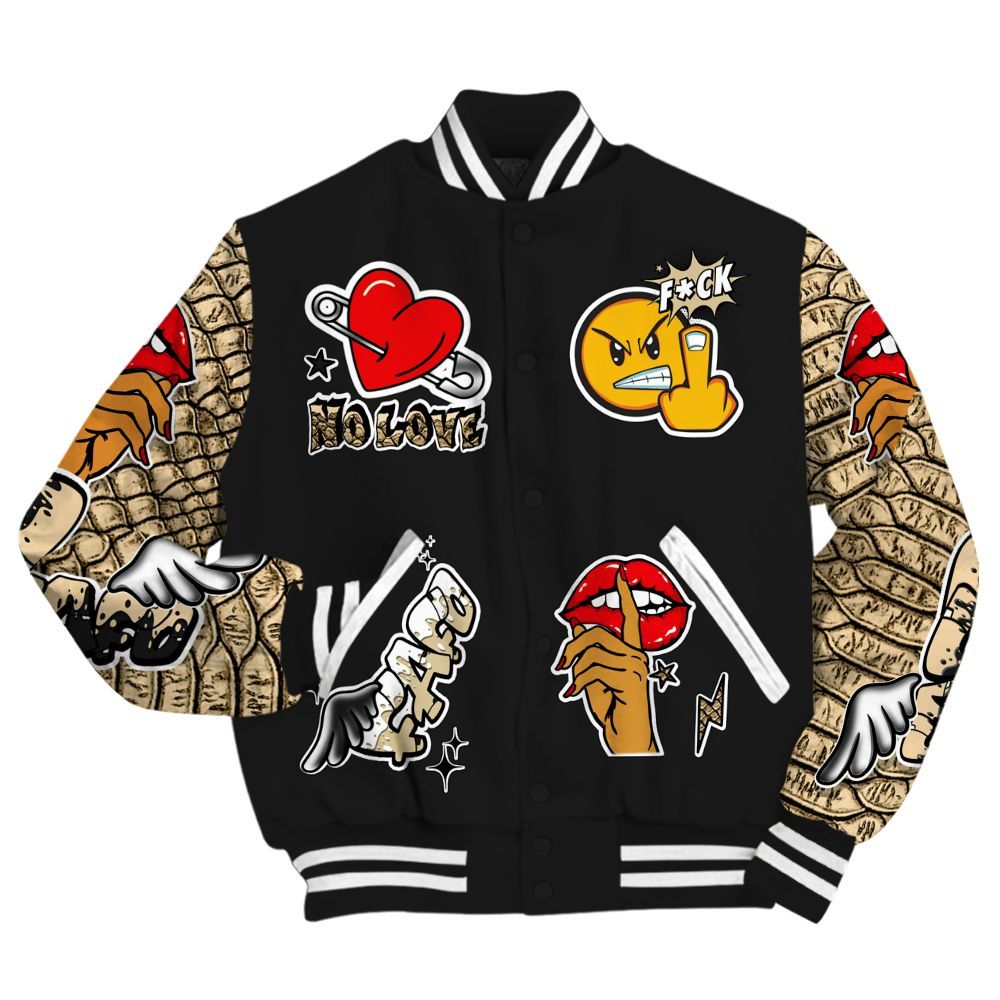 Varsity Jacket To Match Kobe 9 EM Mambacita - FK Around Find Out All Over Print