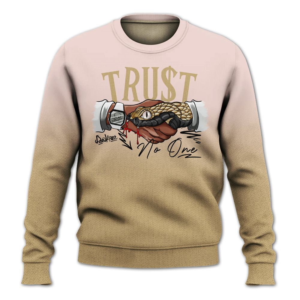 Sweatshirt To Match Low Linen 2025 1s - Snake Trust No One Drip All Over Print