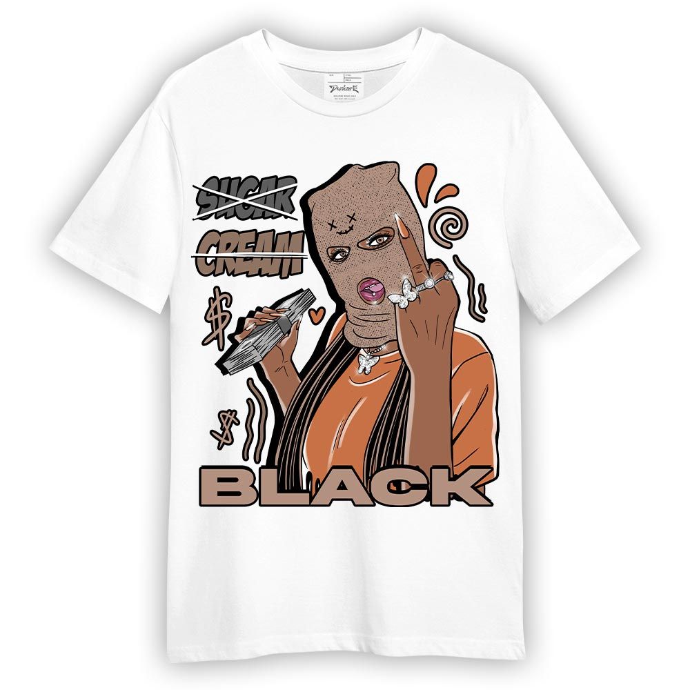 Shirt To Match OG Latte 1s T-- Black Sugarcream Unique T-Shirt Unisex