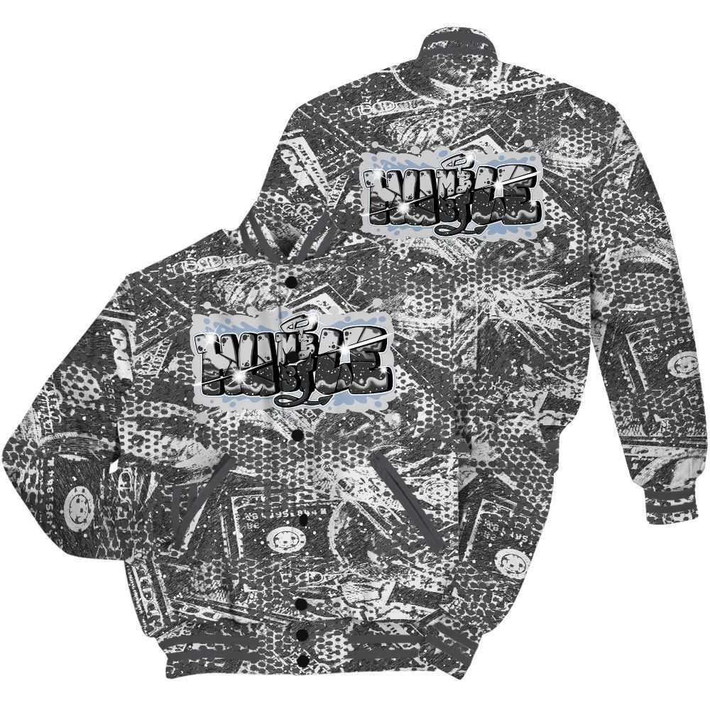 Varsity Jacket To Match Reverse Black White 6s Shirt - Humbled Hustles Graphic Banknotes All Over Print