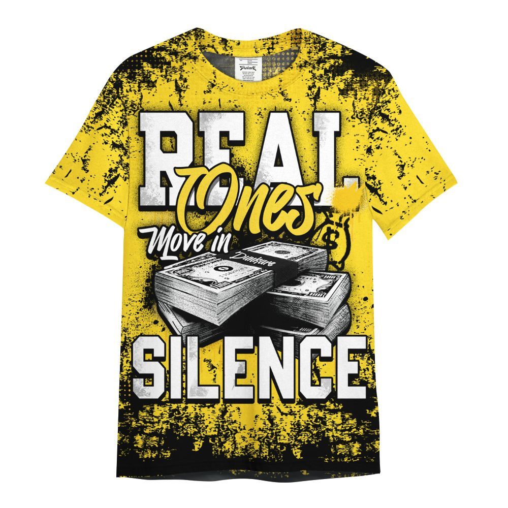 Shirt To Match Retro Thunder 4s - Move In Silence Money Street Retro All Over Print