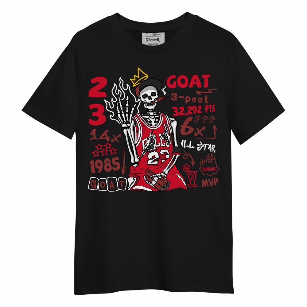 Shirt To Match Air Max Sunder Gore Tex Fire Red - Number 23 G.0.A.T Streetwear Unisex Shirt
