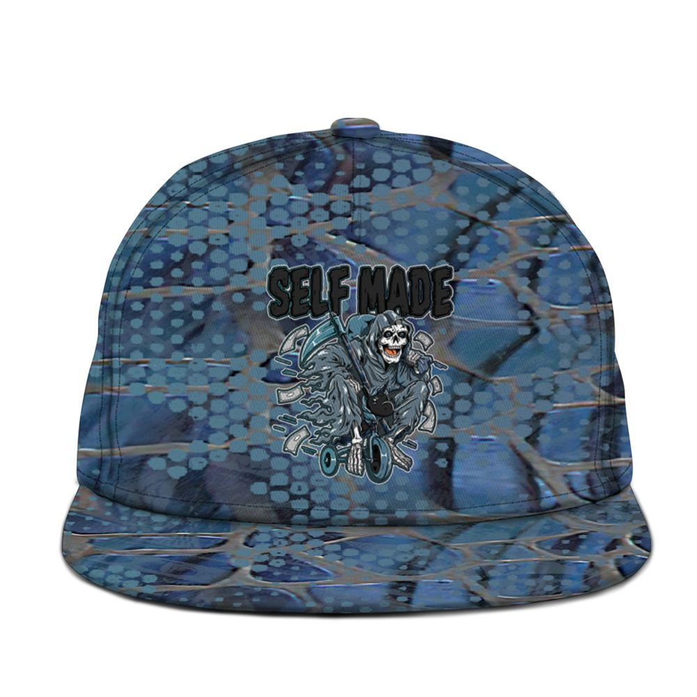 Snapback To Match Air Foamposite Kazuya Mishima - Self Make Skeleton Banknotes Art Graphic