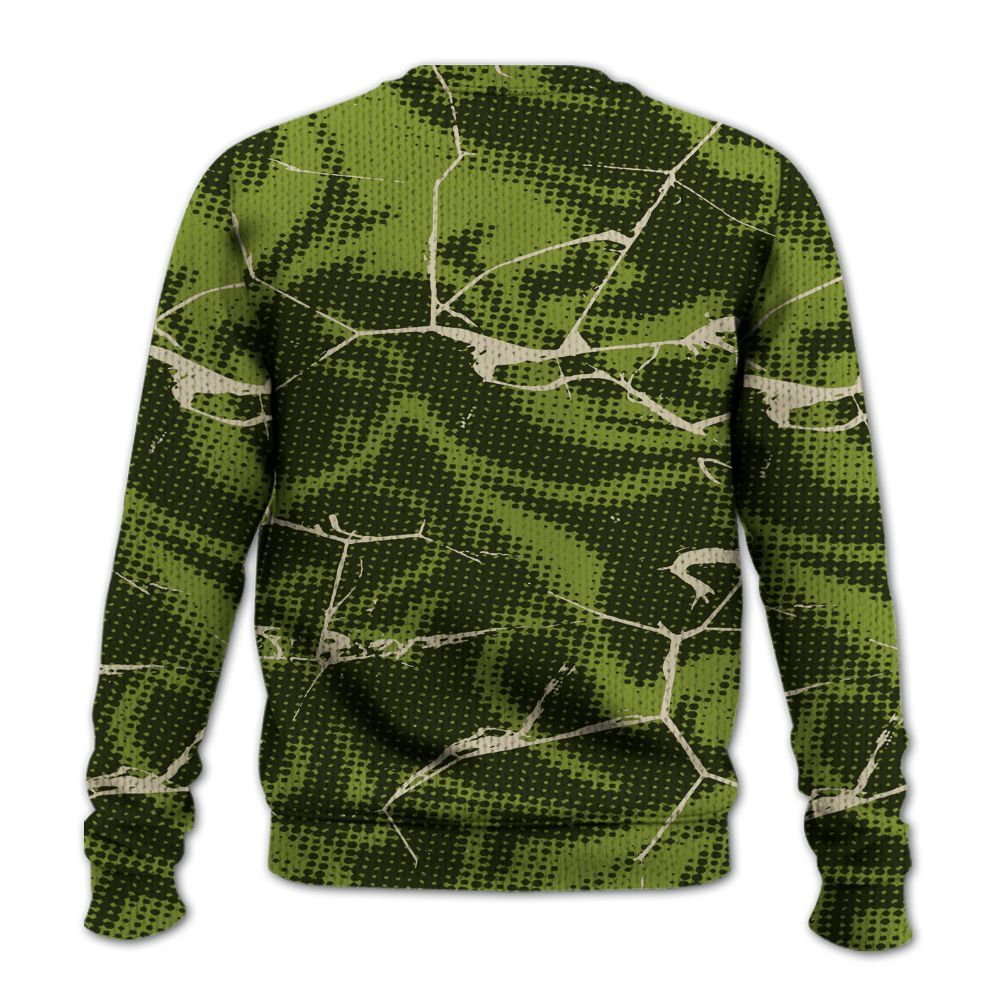 Knitted Sweater To Match SB Dunk Low Asparagus - Dislike Us Graphic