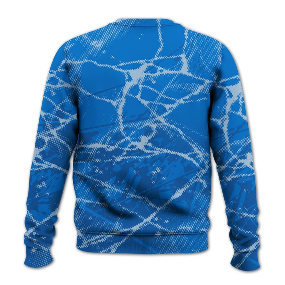 Sweatshirt To Match Blueberry 12s - Self Make Skeleton Profound All Over Print