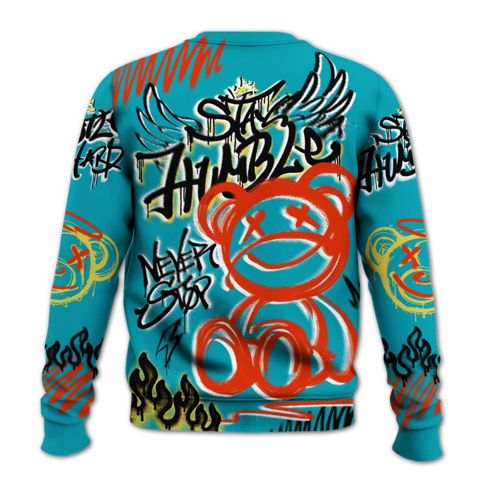 Sweatshirt To Match Dunk Low KD 17 N7 - Humble Drip Streetwear Graffity All Over Print