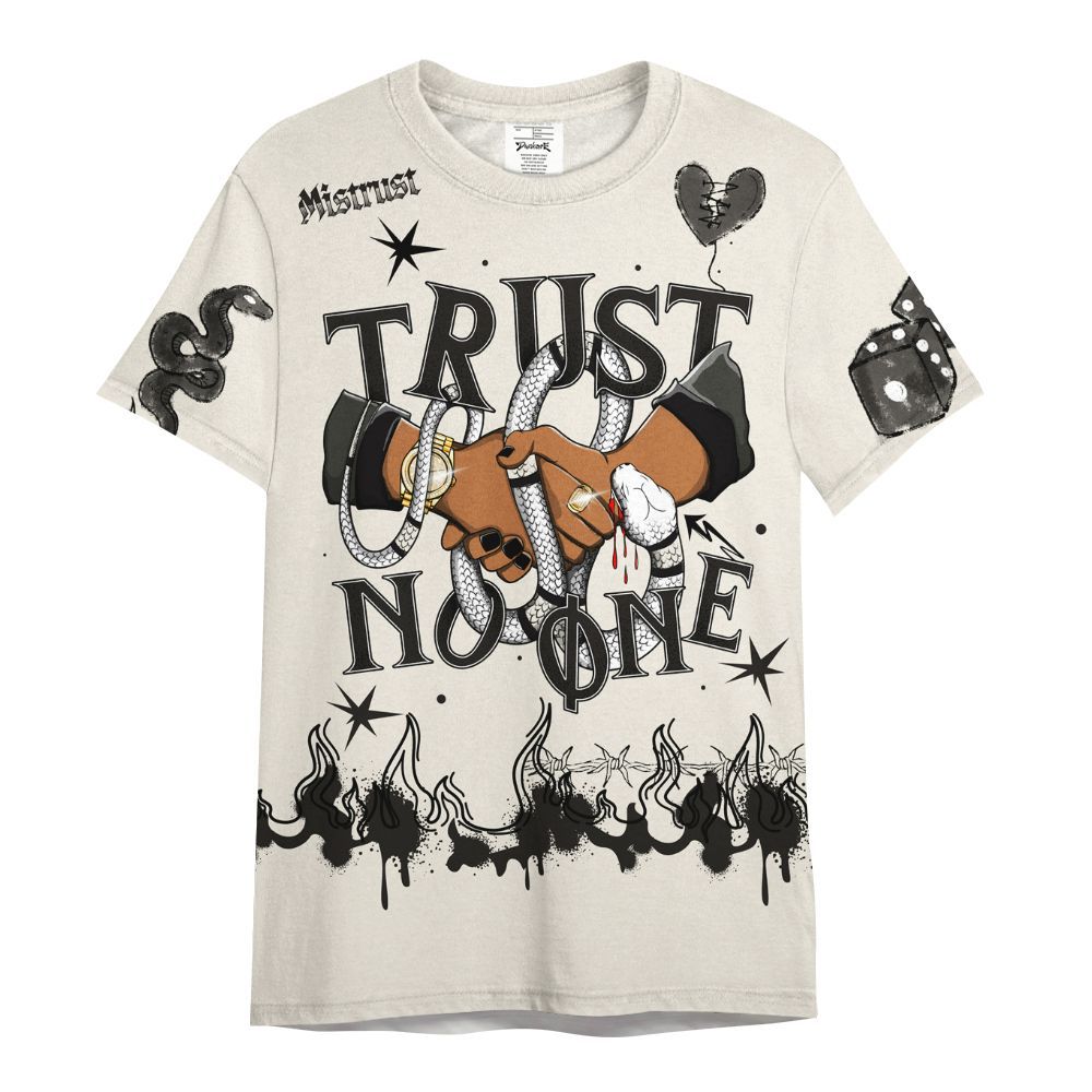 Shirt To Match Air Max Plus Moonlight Swarovski - Trust No One Snake-Bite Doodle Crayon All Over Print