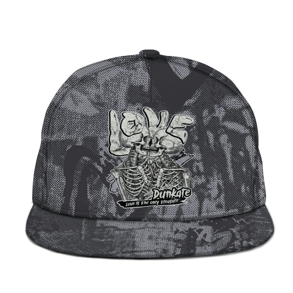 Snapback To Match Fear 4s - Skull Love Graphic