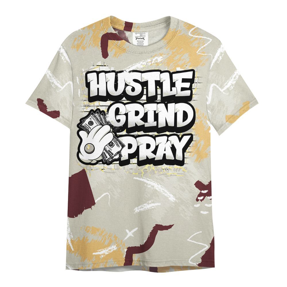 Shirt To Match Legacy 312 Year Of The Snake - Hustle Grind Pray Retro All Over Print