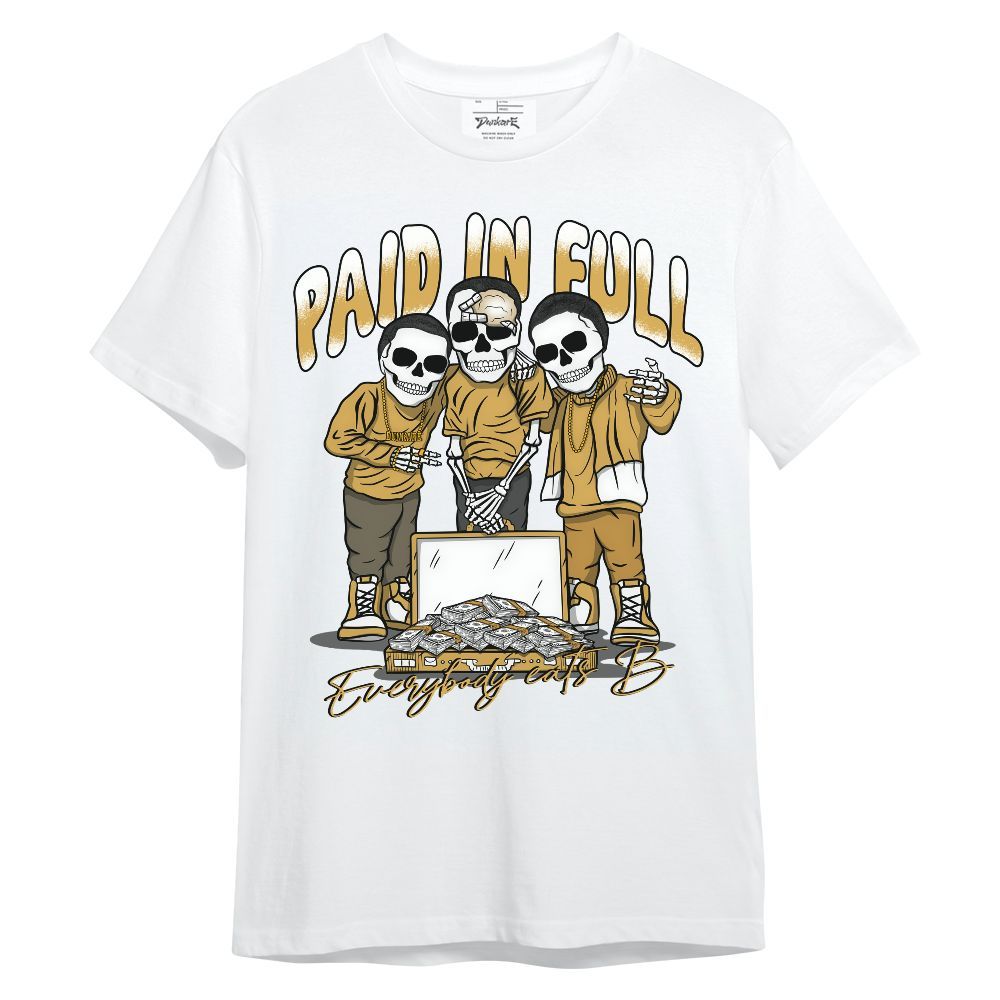 Shirt To Match Retro Light Ginger 14s - Everybody Paid In Full Unisex Shirt