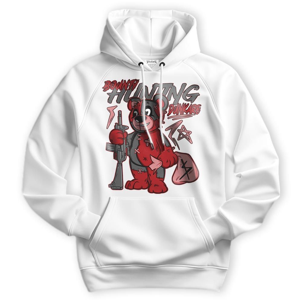 Sweatshirt To Match Red Taxi 12s Hoodie - Bounty Hunting Bear Hoodie Unisex 1605 NCMD