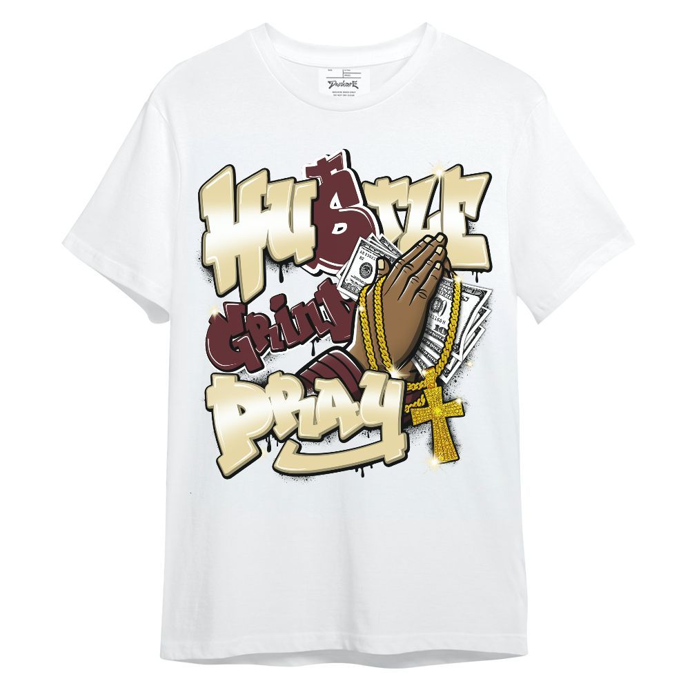 Shirt To Match Women Phantom 12s - Hustle, Money Pray Streetwear Unisex Shirt