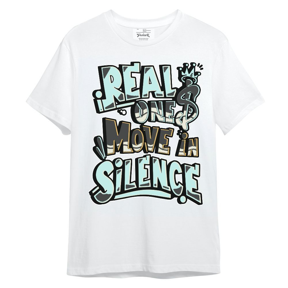 Shirt To Match Pure Platinum 4s - Ones Move In Silence Graphic Unisex Shirt