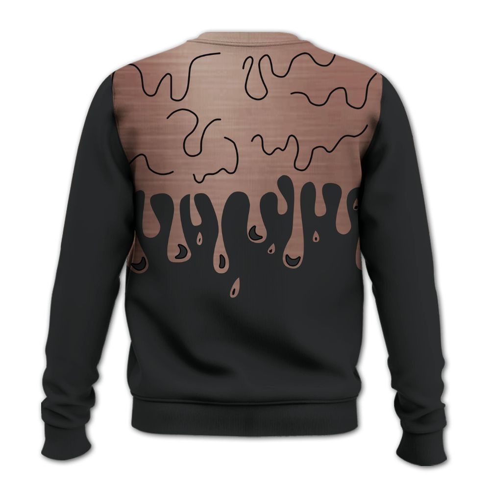 Sweatshirt To Match KD 4 Christmas - Snake Trust No One Drip All Over Print