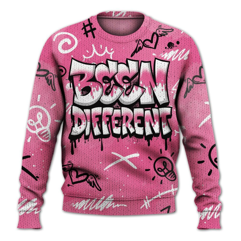 Knitted Sweater To Match Air Max SNDR Hyper Pink - Drip Been Di2ferent