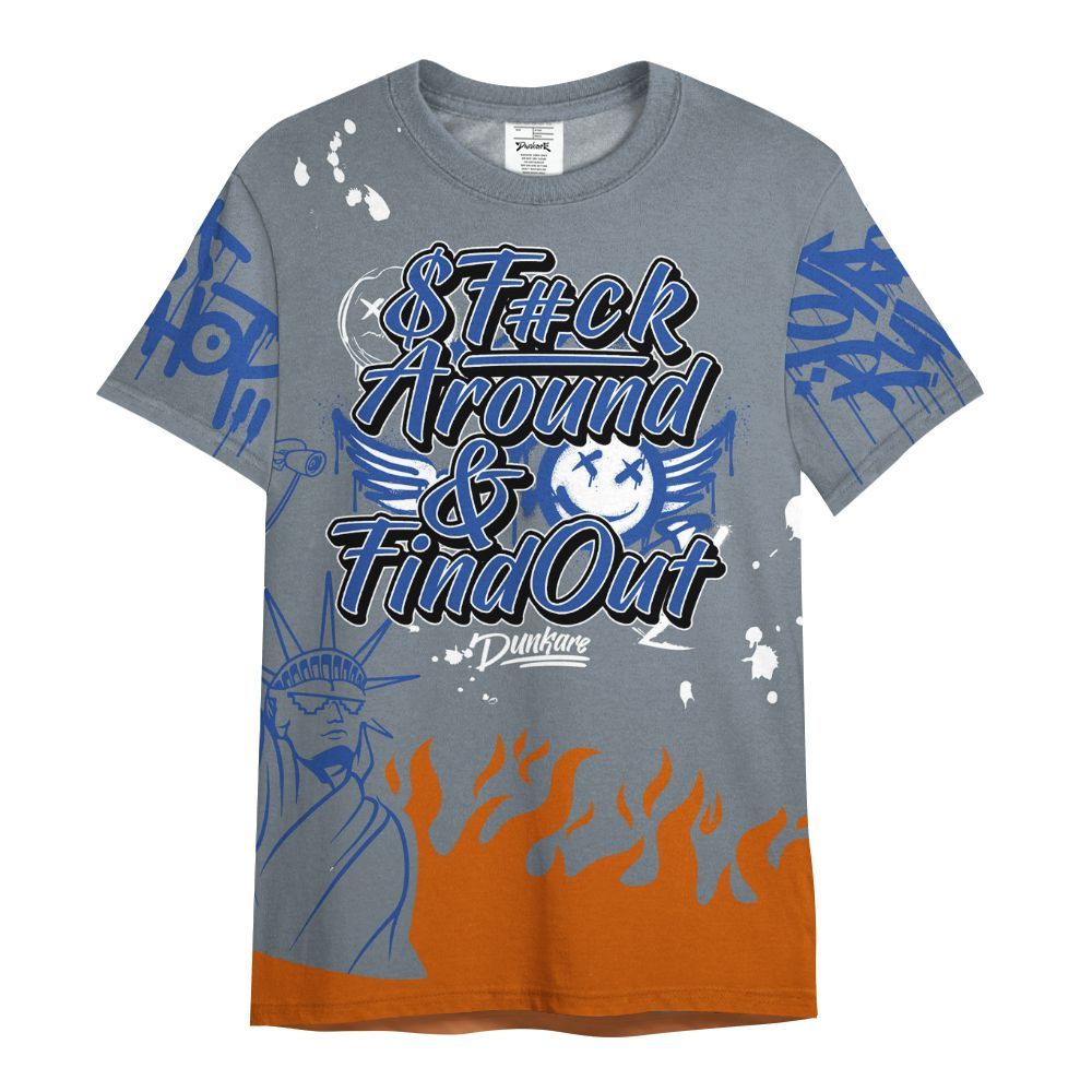 Shirt To Match RS-X GS League - Graphic Fck Around Find Out All Over Print