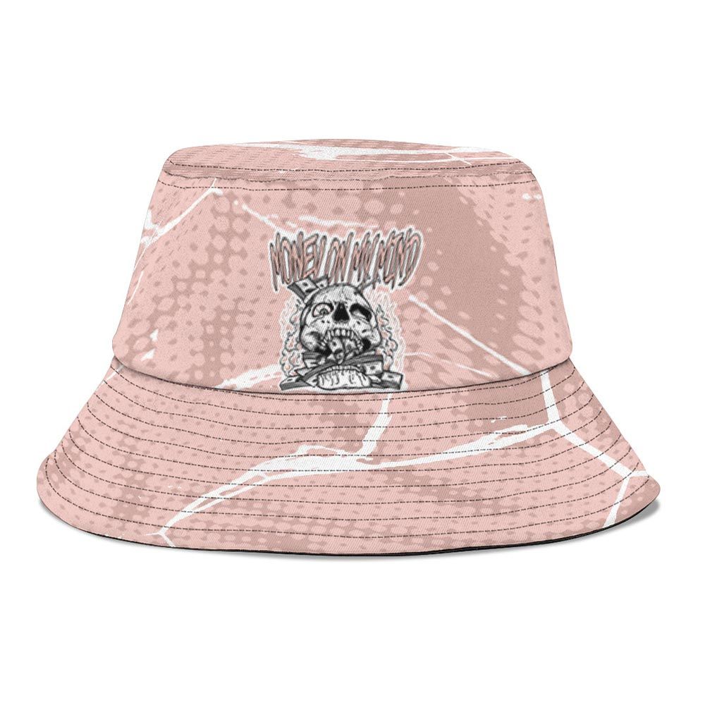 Bucket Hat To Match Low Legend Pink 11s Graphic, MOMM Skeleton
