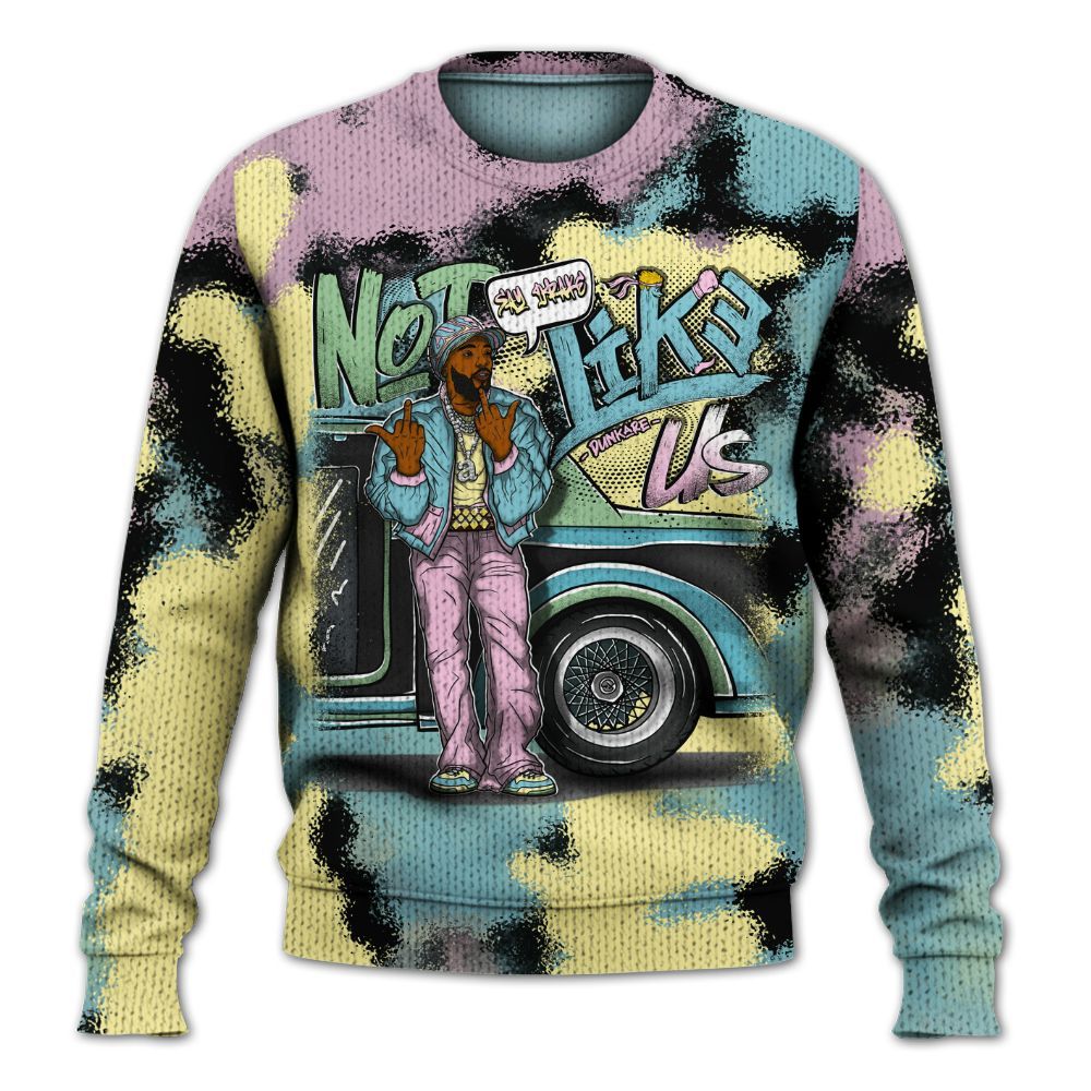 Sweater To Match SB Dunk Low Visty - They Dislike Us Graphic