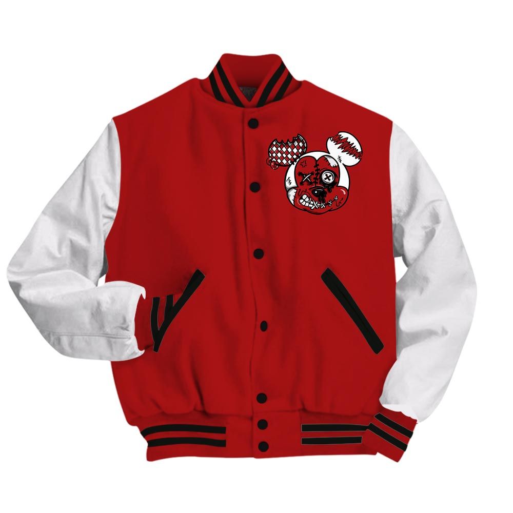 Varsity Jacket To Match Varsity Jacket Custom Name Kream Drip, 12 Red Taxi - To Match Sneaker Red Taxi 12s 2504 NCT
