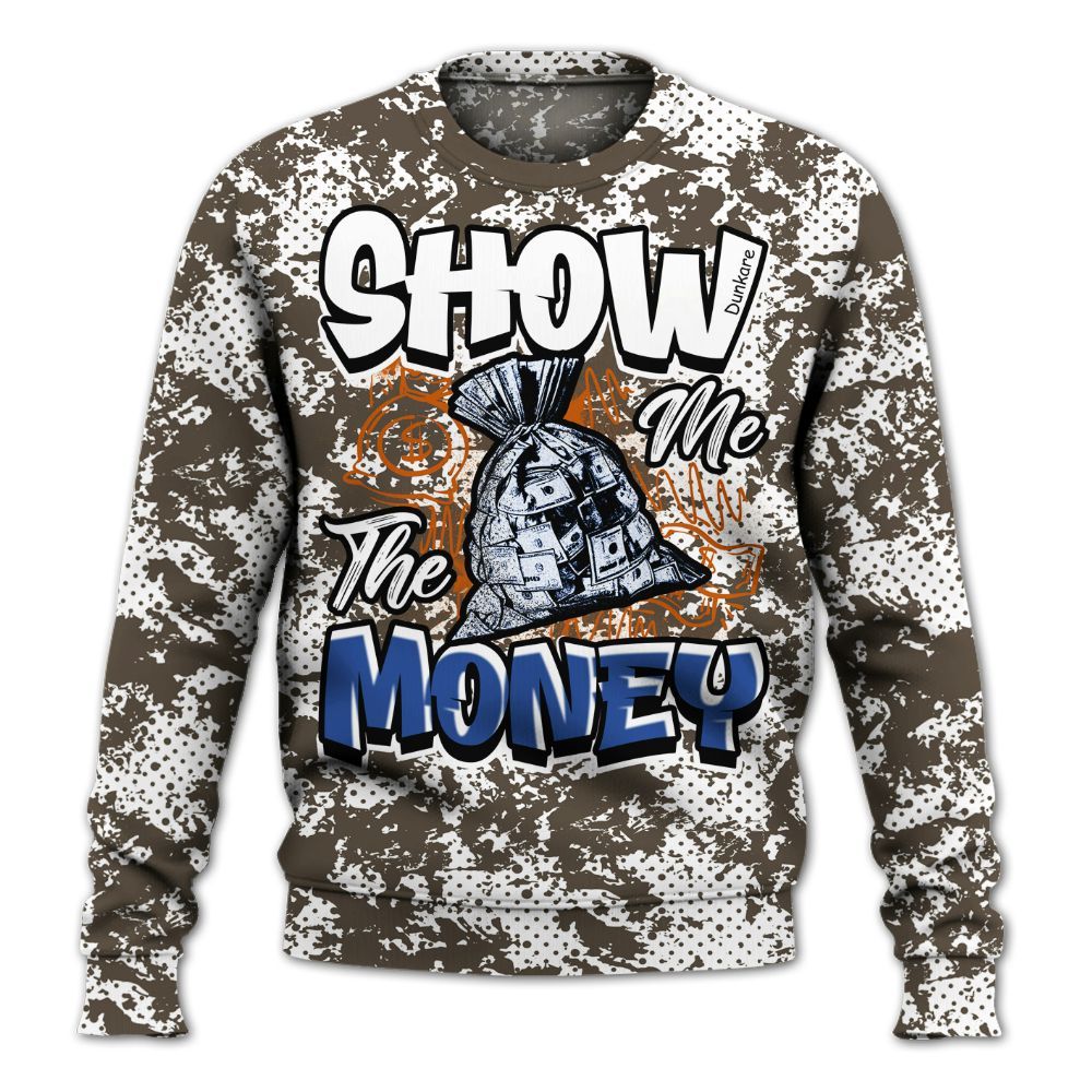 Sweatshirt To Match Palermo GS League - Show Me The Money Retro All Over Print