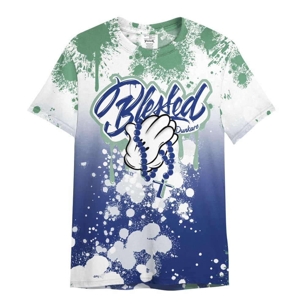 Shirt To Match Dunk Low Tennis Classic - God Blessed Ink Drip All Over Print
