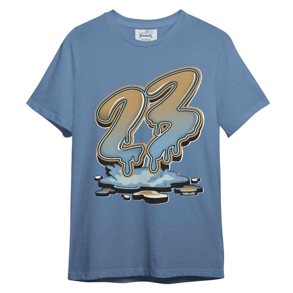 Shirt To Match Denim Worn Blue 2025 4s - 23 Drip Sludges Graphic