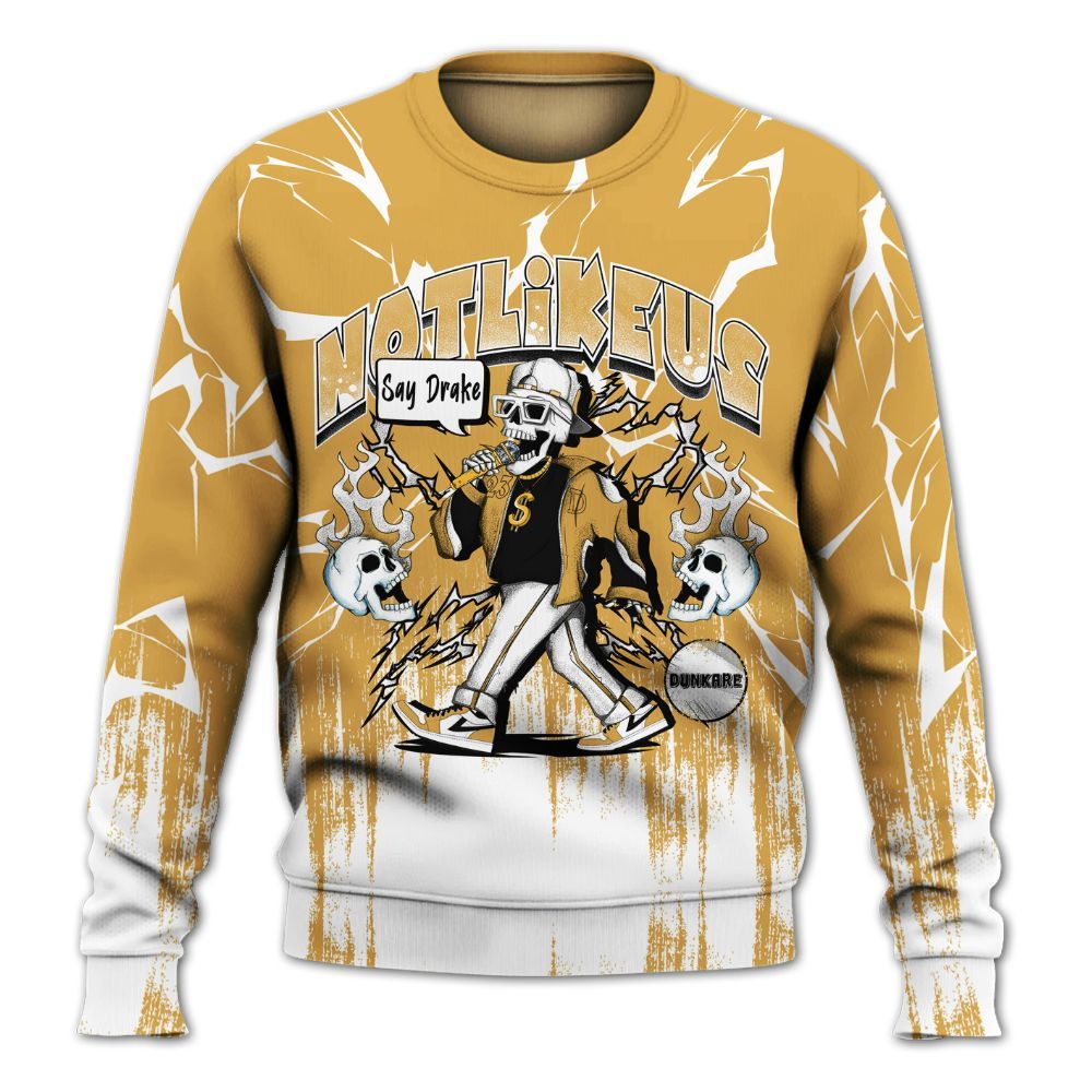 Sweatshirt To Match Low OG Rookie Of The Year 1s - Don't Like Us All Over Print