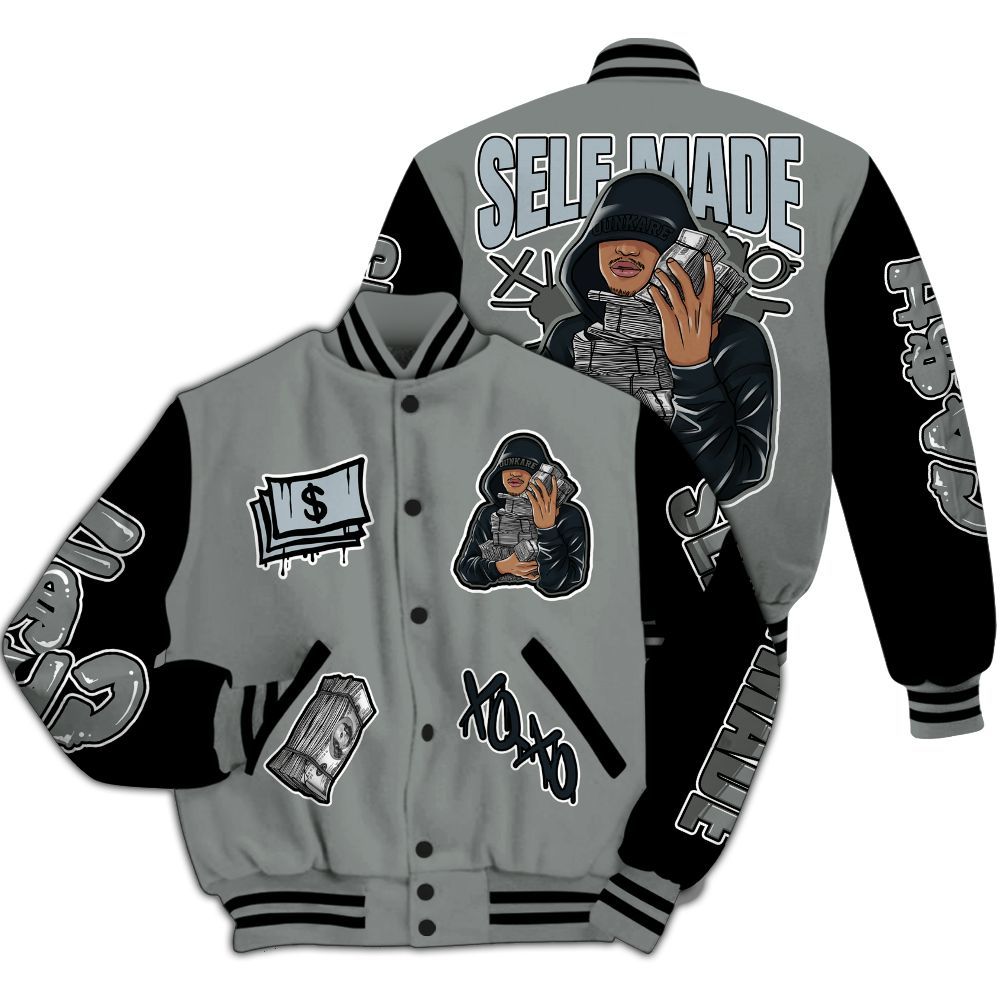 Varsity Jacket To Match Retro Georgetown 6s - Selfmade Unique All Over Print