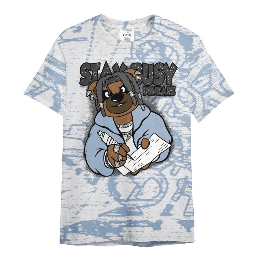 Shirt To Match Reverse Black White 6s - Maintain Activity Bear Avant-Garde All Over Print