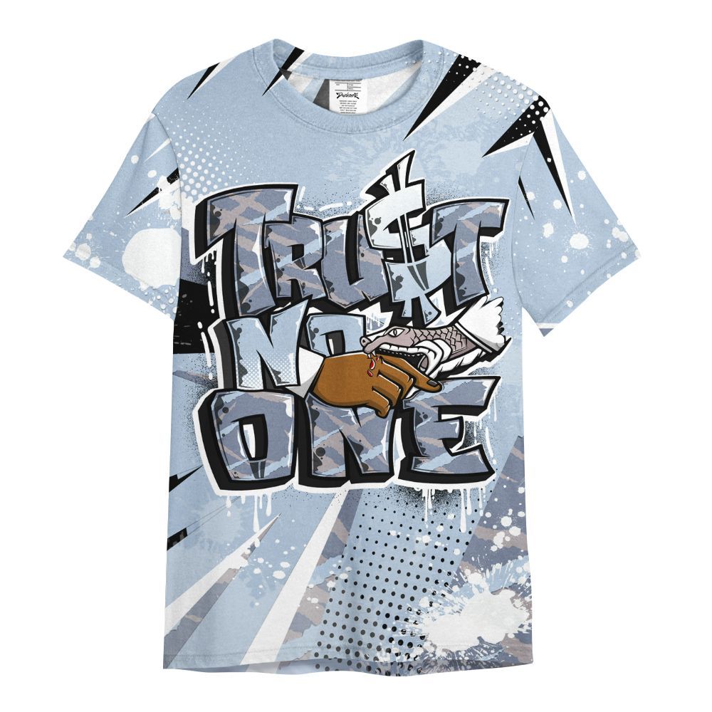 Shirt To Match Ja 2 Induction - Poly Trust No One Dripping All Over Print