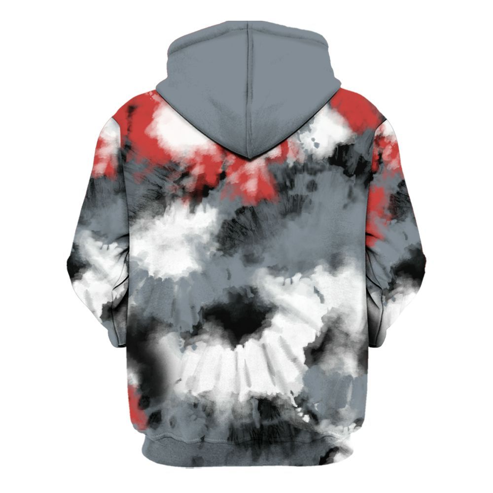 Hoodie To Match Wolf Grey 13s - Tie Dye FK Around Find Out All Over Print