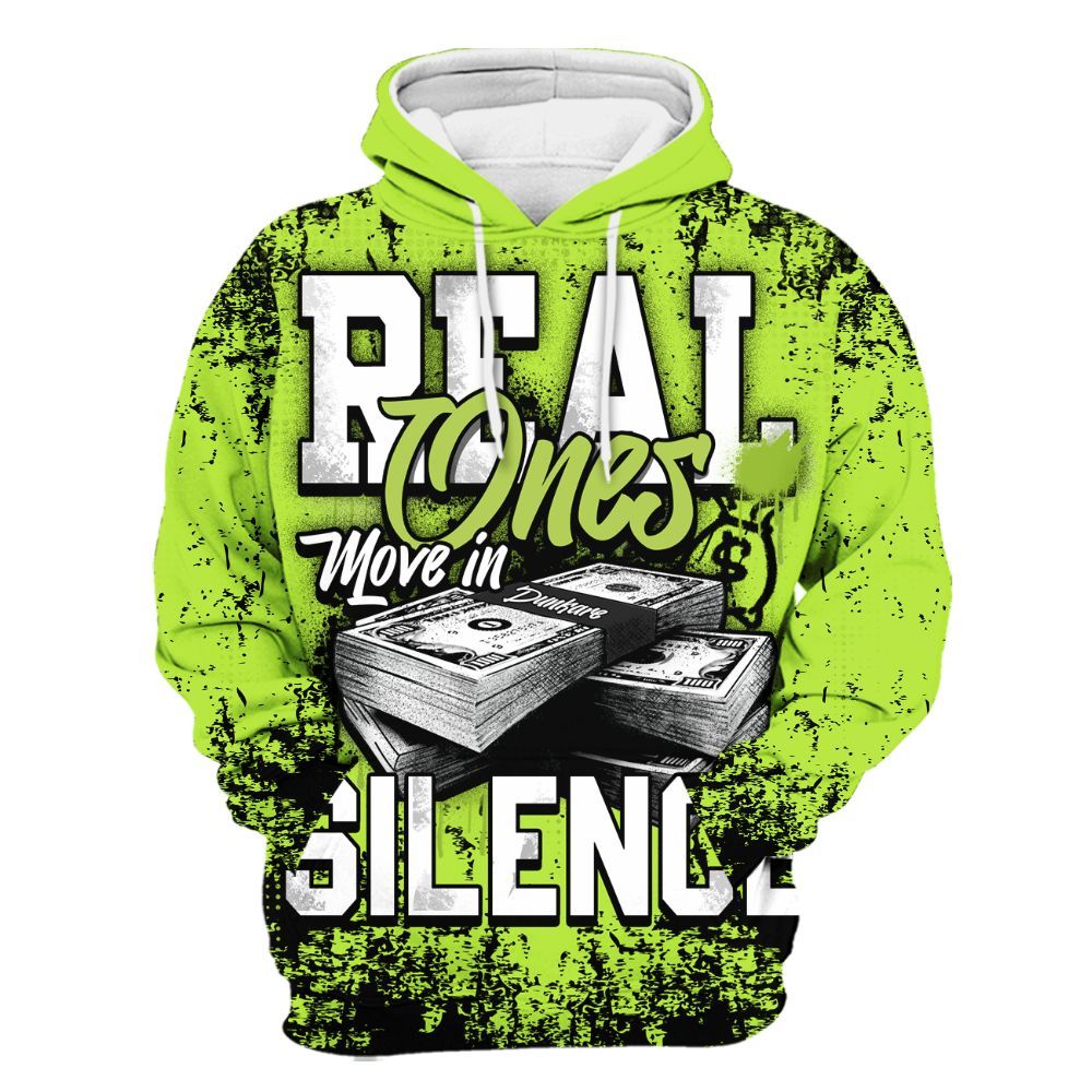Hoodie To Match Air Force 1 Low Dance Volt - Move In Silence Money Street Retro All Over Print