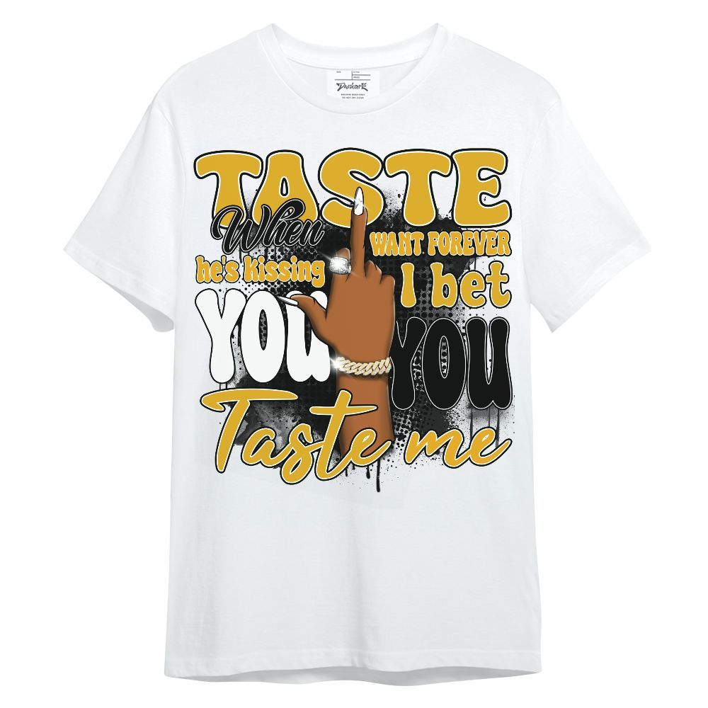 Shirt To Match Vivid Sulfur 4s - Taste Me Retro Unisex Shirt